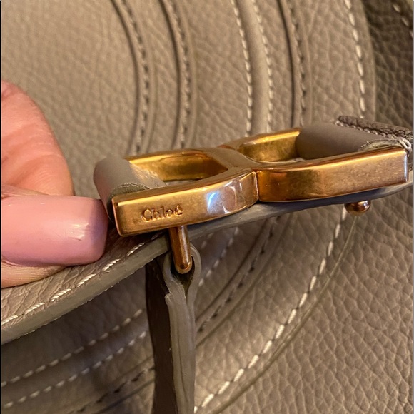 “SOLD” CHLOE MARCIE MEDIUM LEATHER CROSSBODY - Picture 7 of 14